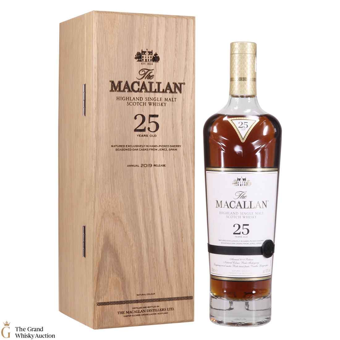 Macallan - 25 Year Old - Sherry Oak - 2019