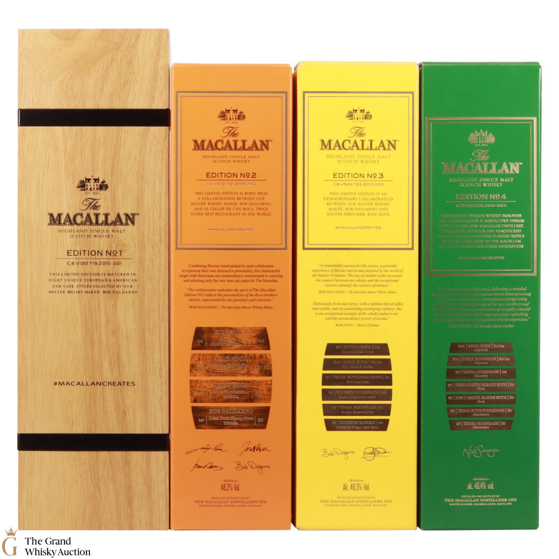 Macallan - Edition 1,2,3,4