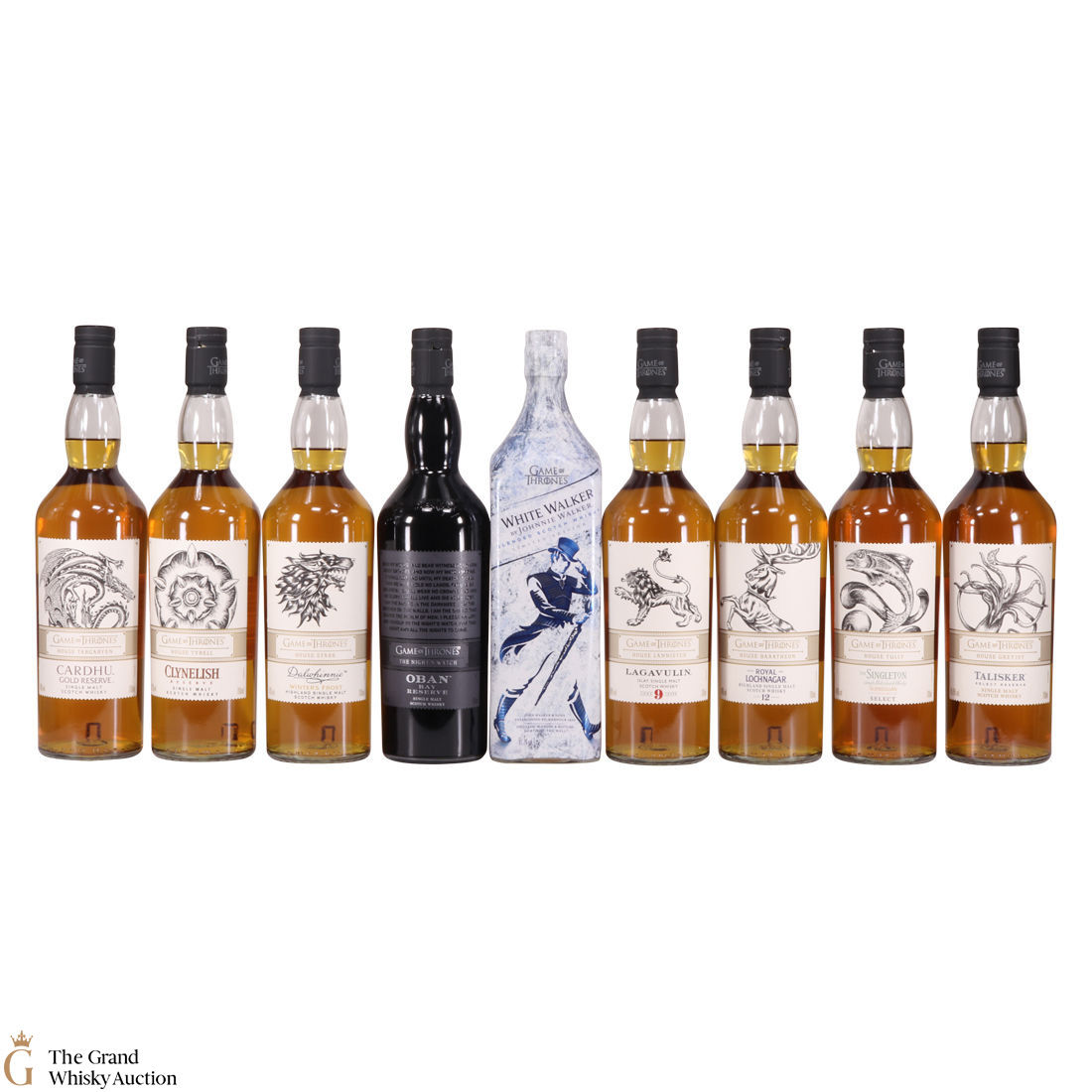 Game of Thrones - Limited Editions - 8 x 70cl + 1 x 1L (Import)