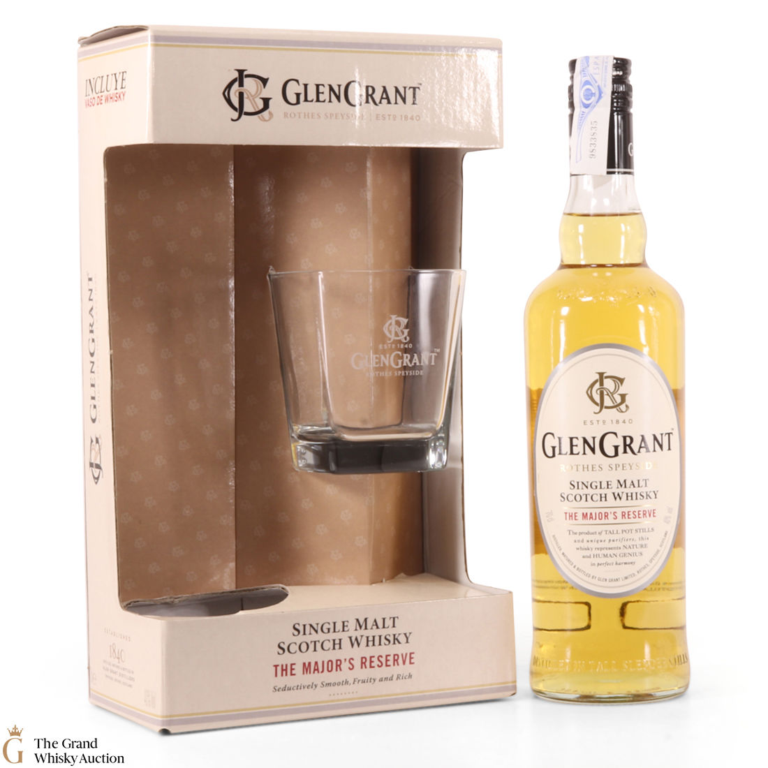 Glen Grant - The Major's Reserve (with Glass)