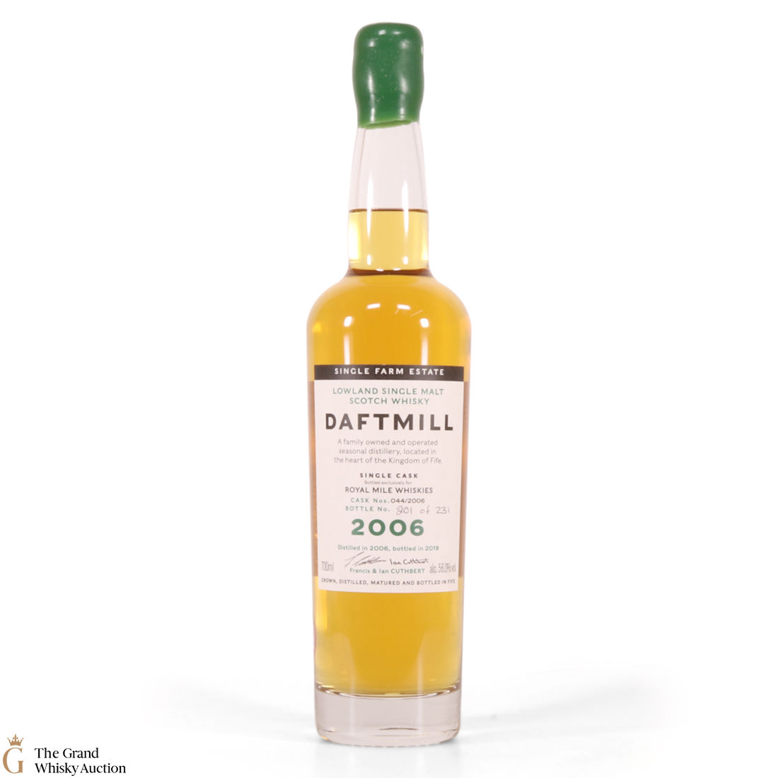 Daftmill - 2006 - Single Cask #044/2006 - (Royal Mile Whiskies)