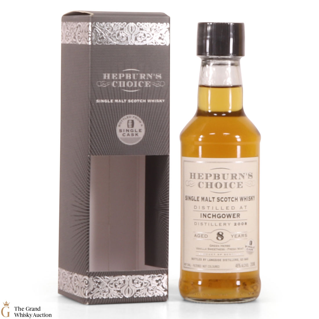 Inchgower - 8 Year Old 2008 - Hepburn's Choice (Langside Distillers) - 20cl