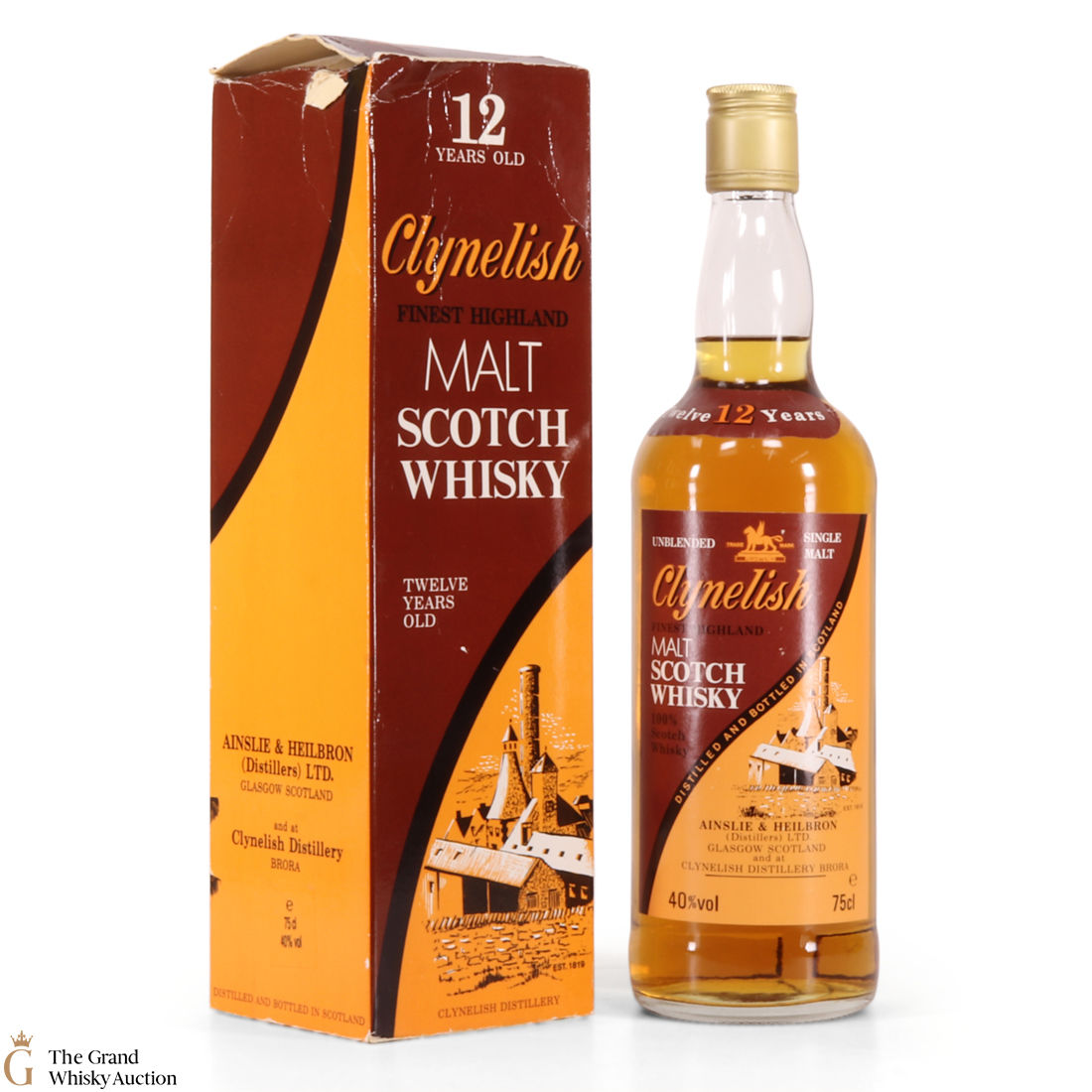 Clynelish - 12 Year Old Ainslie and Heilbron 1980s