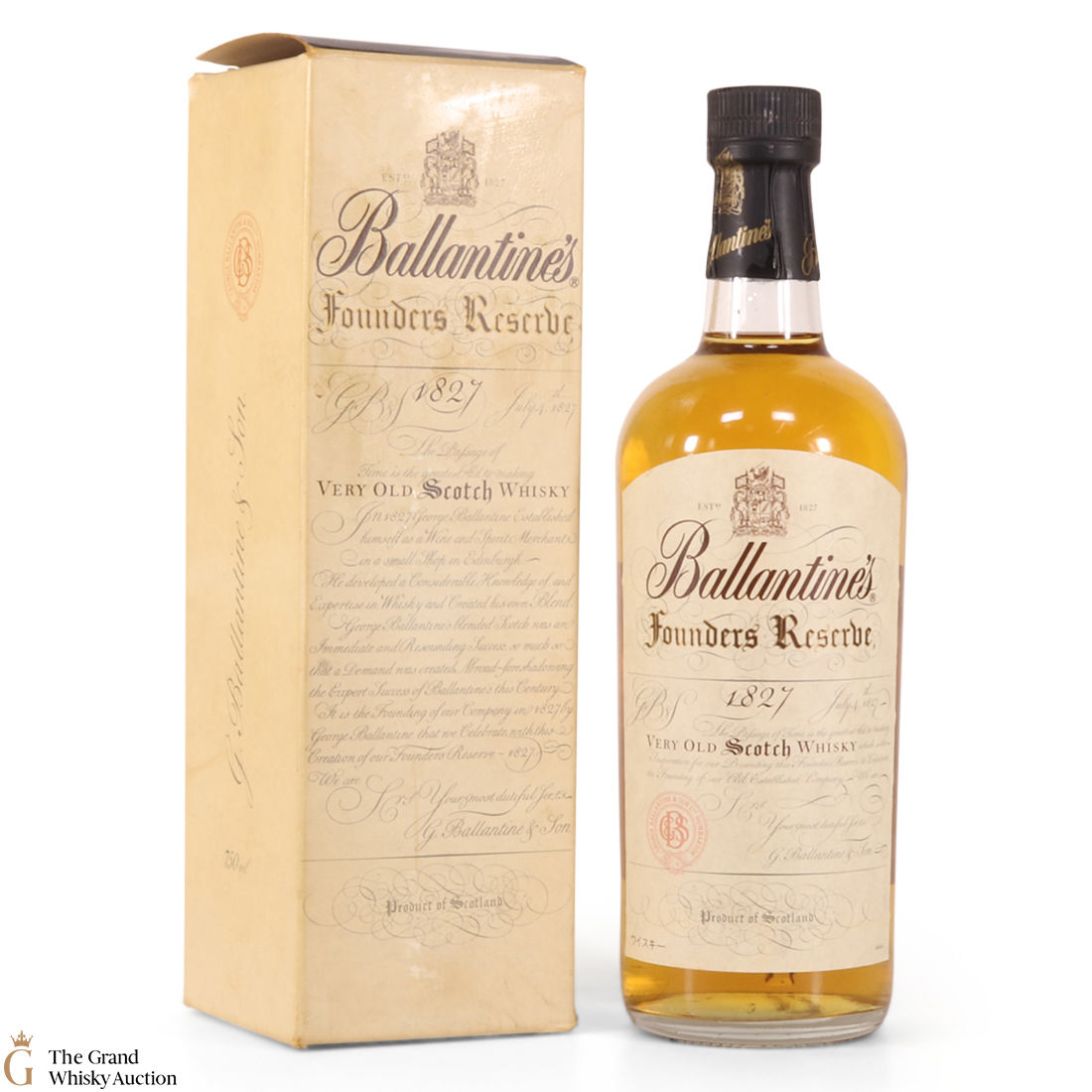 Ballantine's - Founders Reserve (1980s)