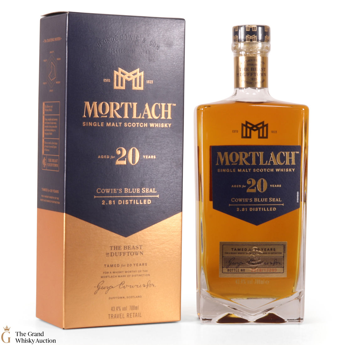 Mortlach - 20 Year Old - Cowie's Blue Seal