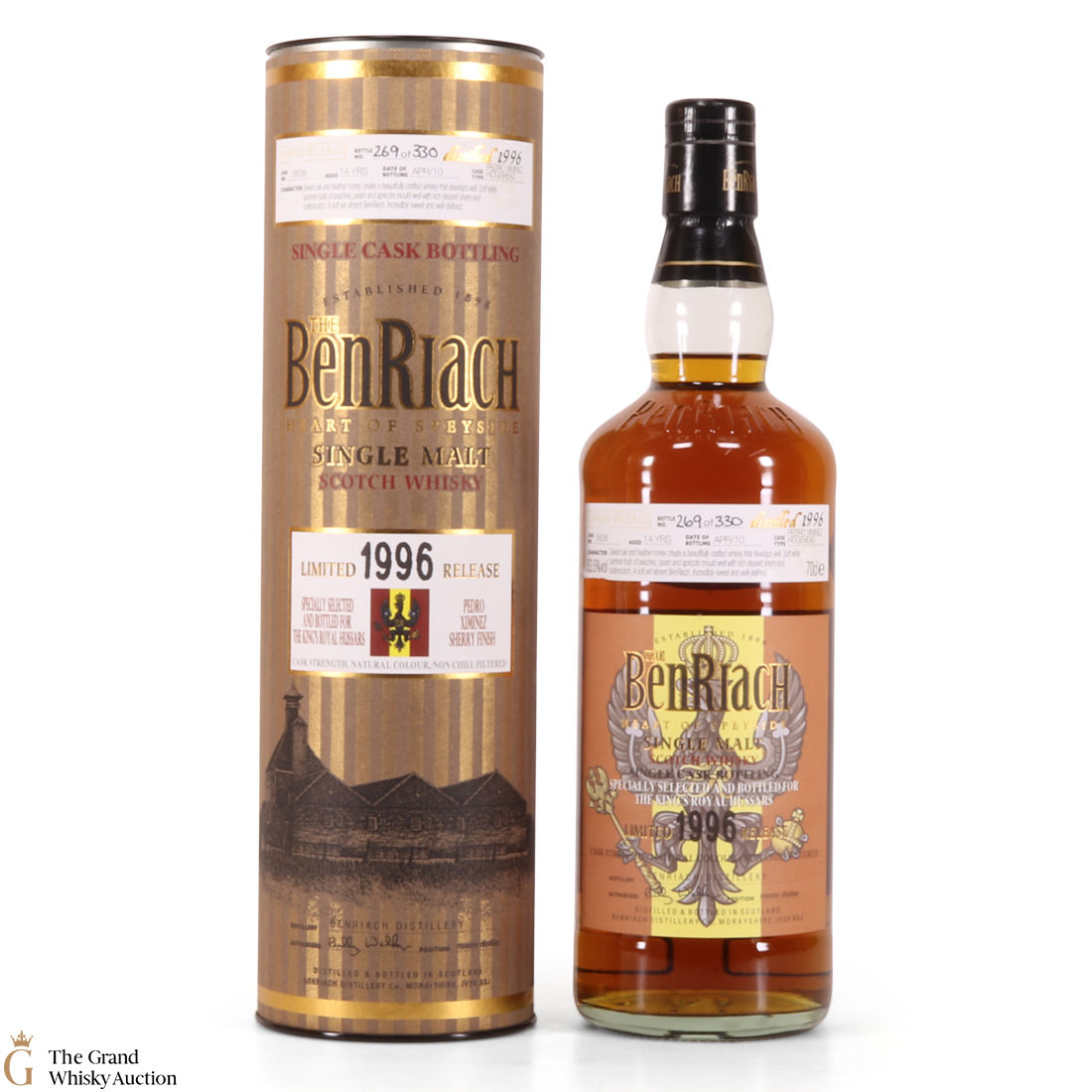 Benriach - 14 Year Old Single Cask King's Royal Hussars