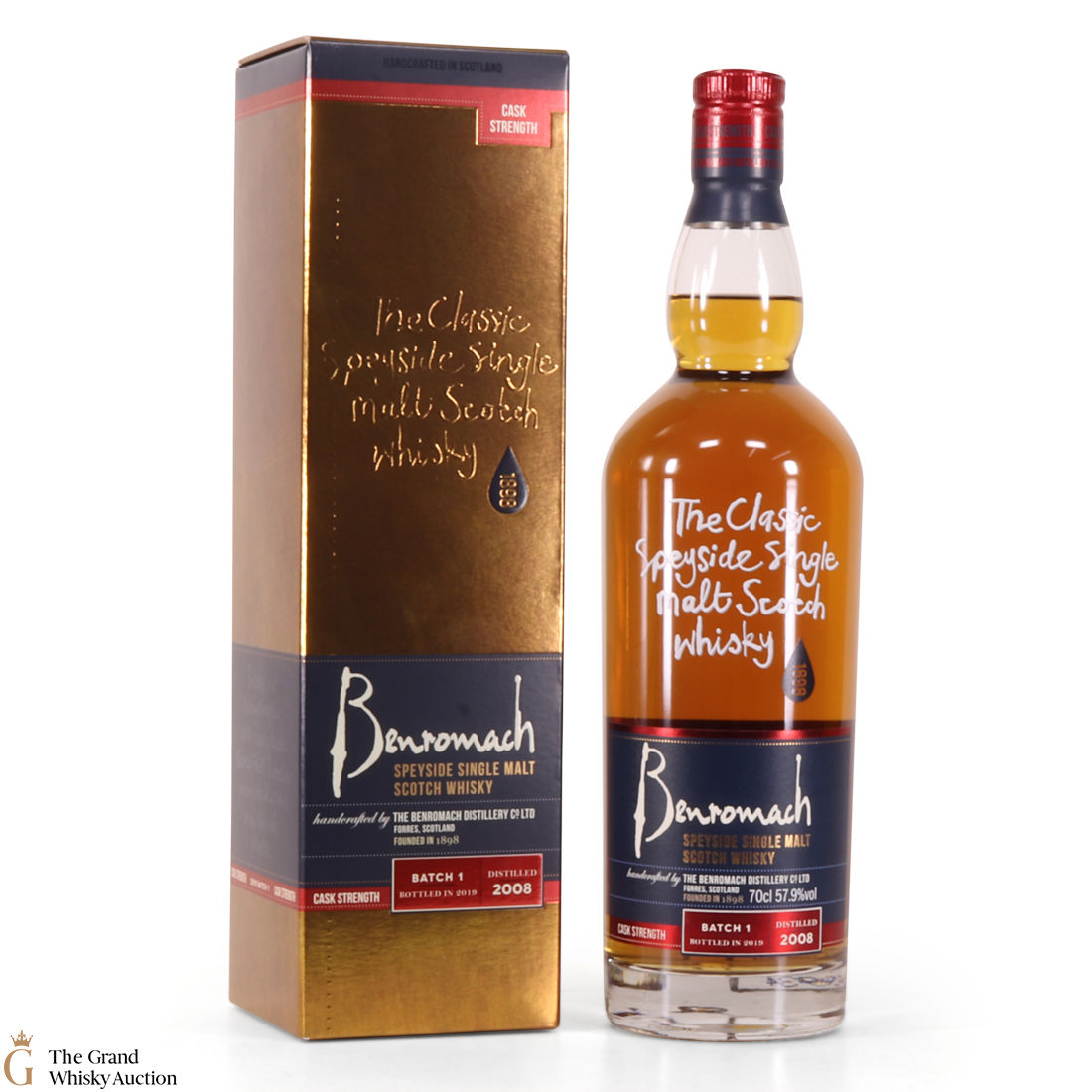 Benromach - Cask Strength 2008 - Batch 1 