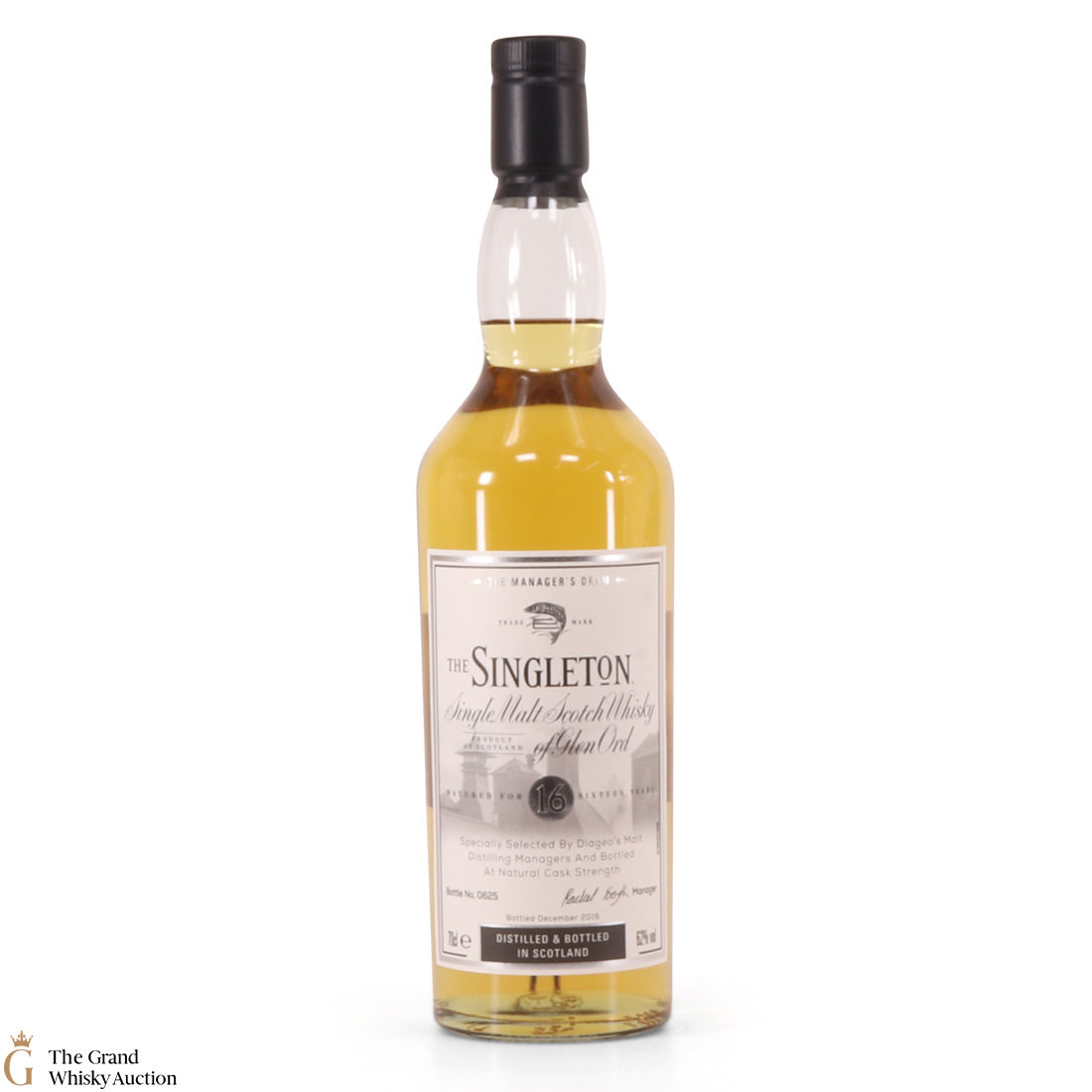 Singleton Of Glen Ord - 16 Year Old - The Managers Dram 2016