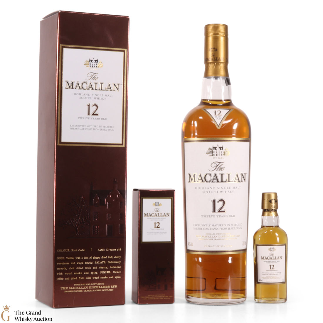 Macallan - 12 Year Old & 5cl Mini