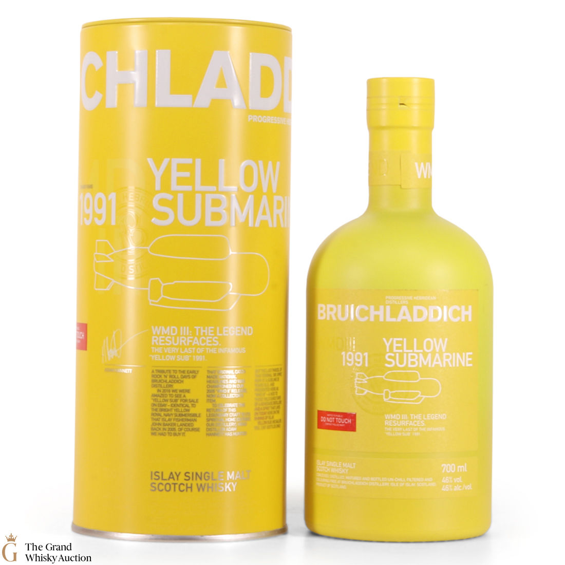 Bruichladdich - 25 Year Old (1991) - Yellow Submarine WMDIII - The Legend Resurfaces