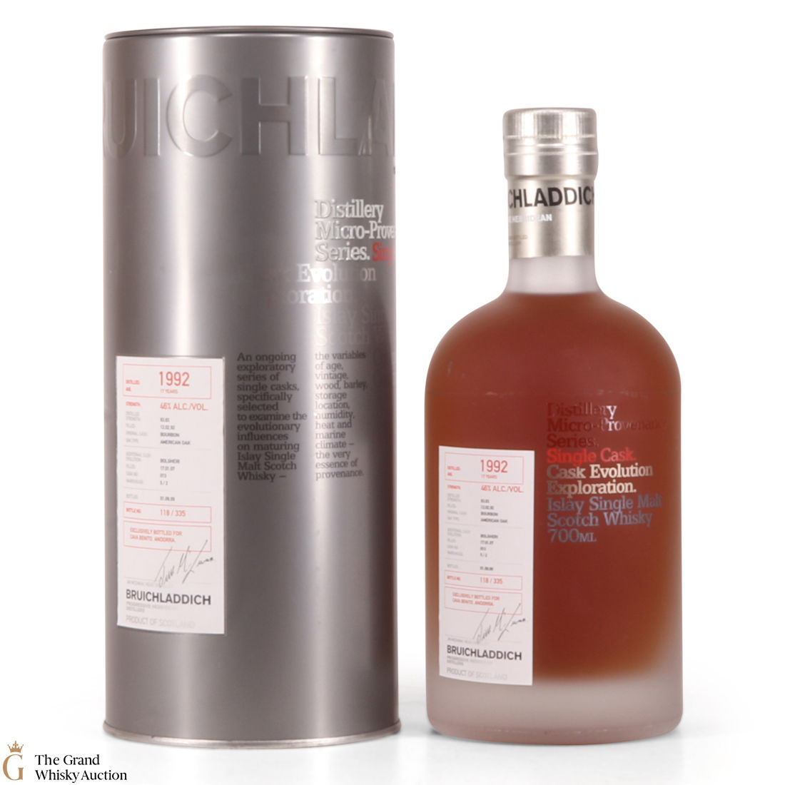 Bruichladdich - 17 Year Old 1992 - Micro Provenance #013