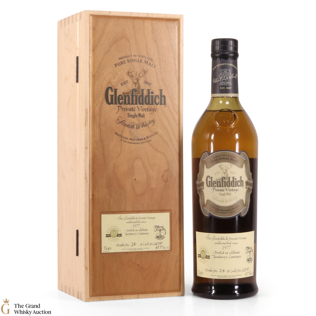 Glenfiddich - 1977 Private Vintage - Turnberry’s Centenary