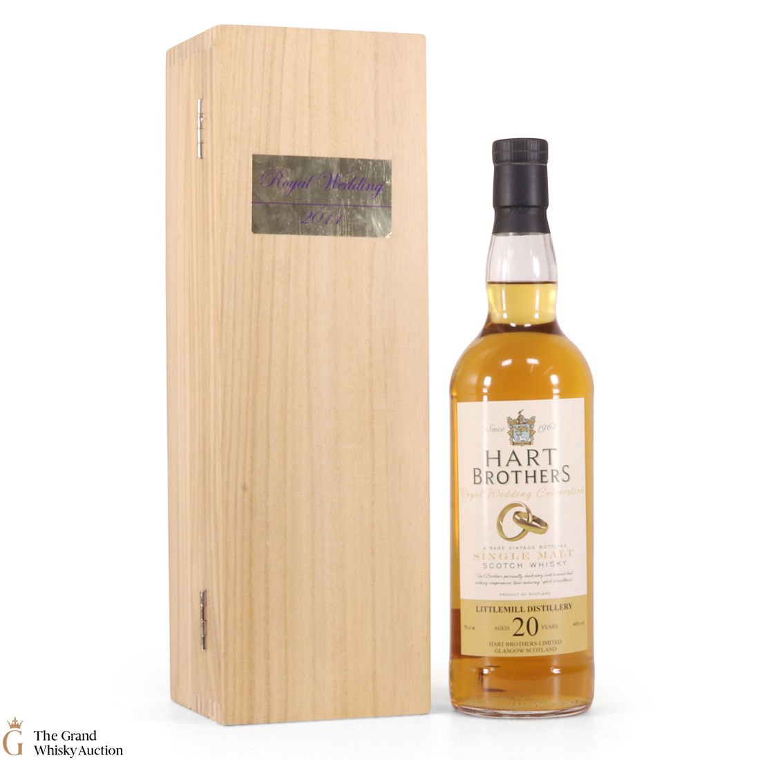 Littlemill - 20 Year Old -  Royal Wedding - Hart Brothers