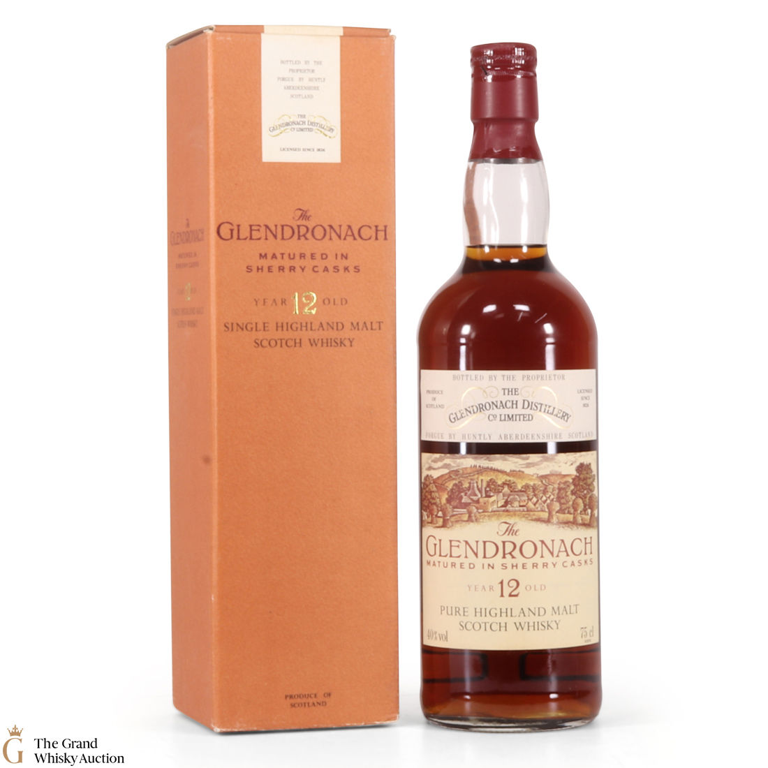 Glendronach - 12 Year Old Sherry Casks 1980s