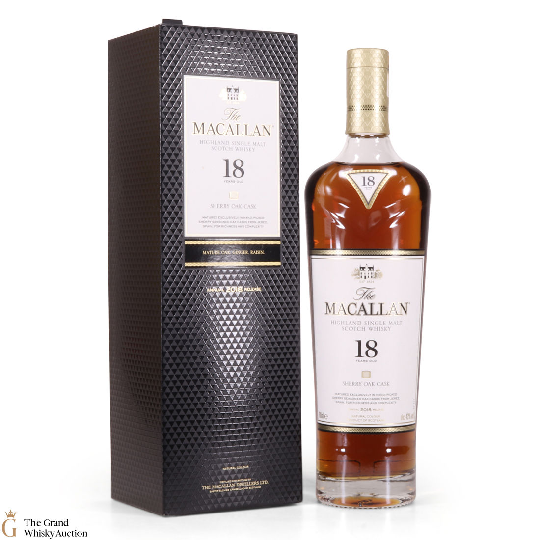 Macallan - 18 Year Old Sherry Oak (2018)
