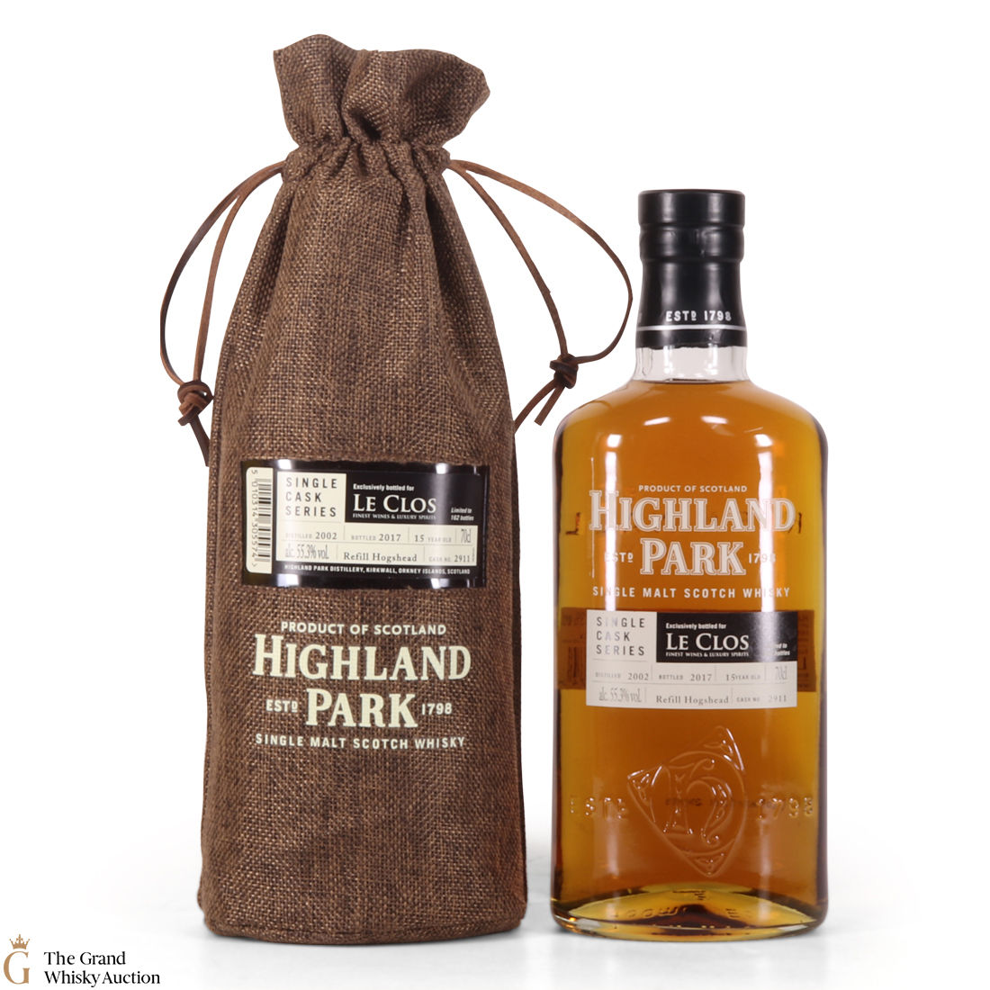 Highland Park - 15 Year Old - Single Cask #2911 - Le Clos