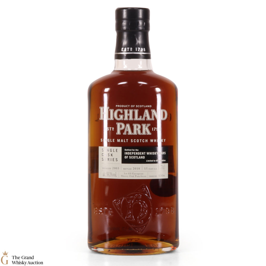 Highland Park - 15 Year Old - 2003 Single Cask Independent Whisky Bars of Scotland 