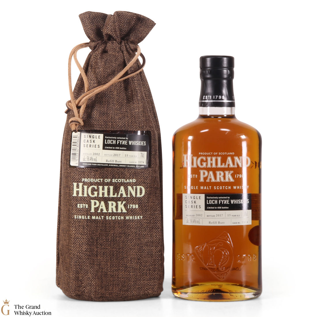 Highland Park - 15 Year Old - Single Cask #3374 - Loch Fyne Whiskies