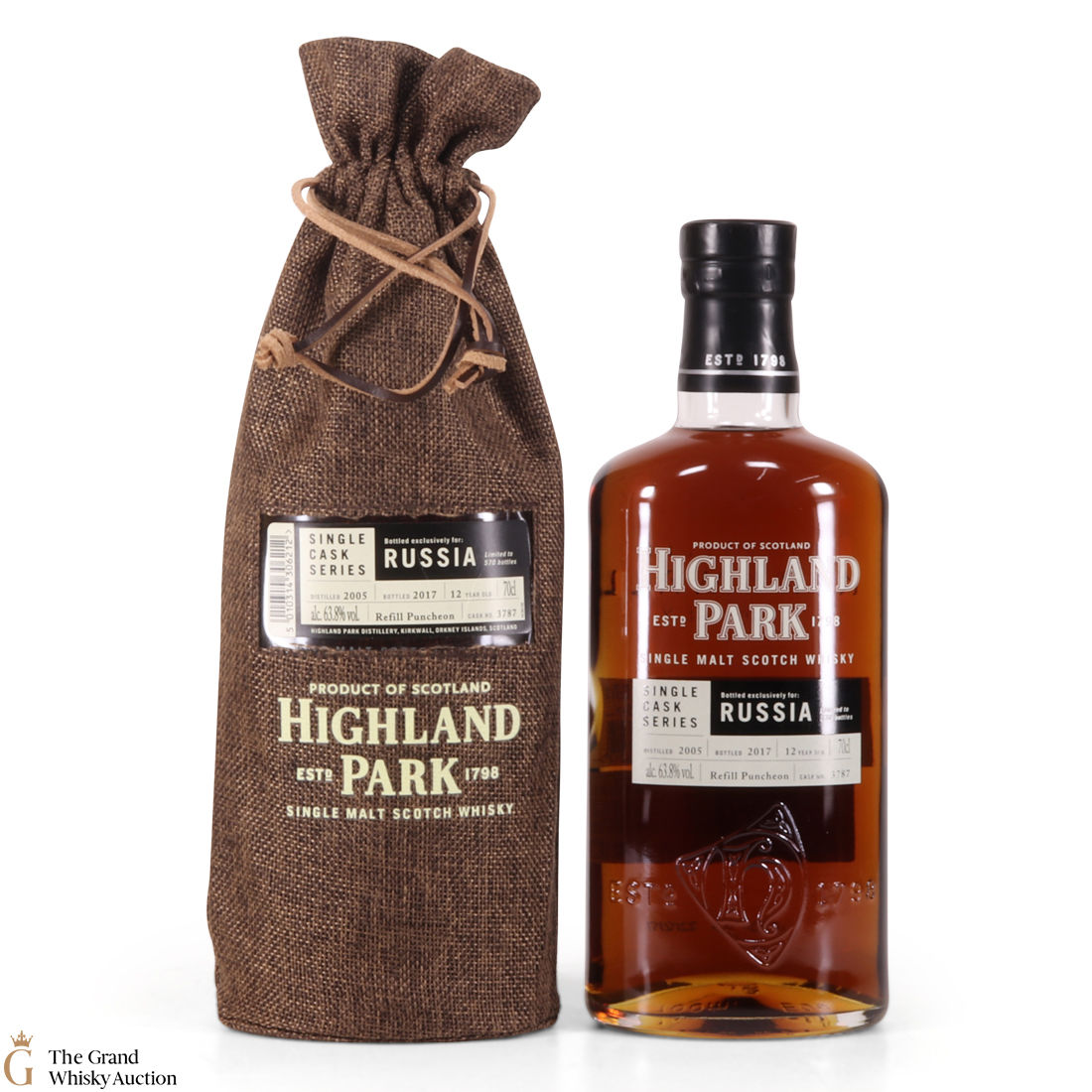 Highland Park - 12 Year Old - Single Cask #3787 - Russia