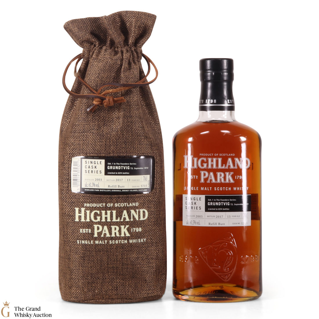 Highland Park - 13 Year Old - Single Cask #5715 - Grundtvig