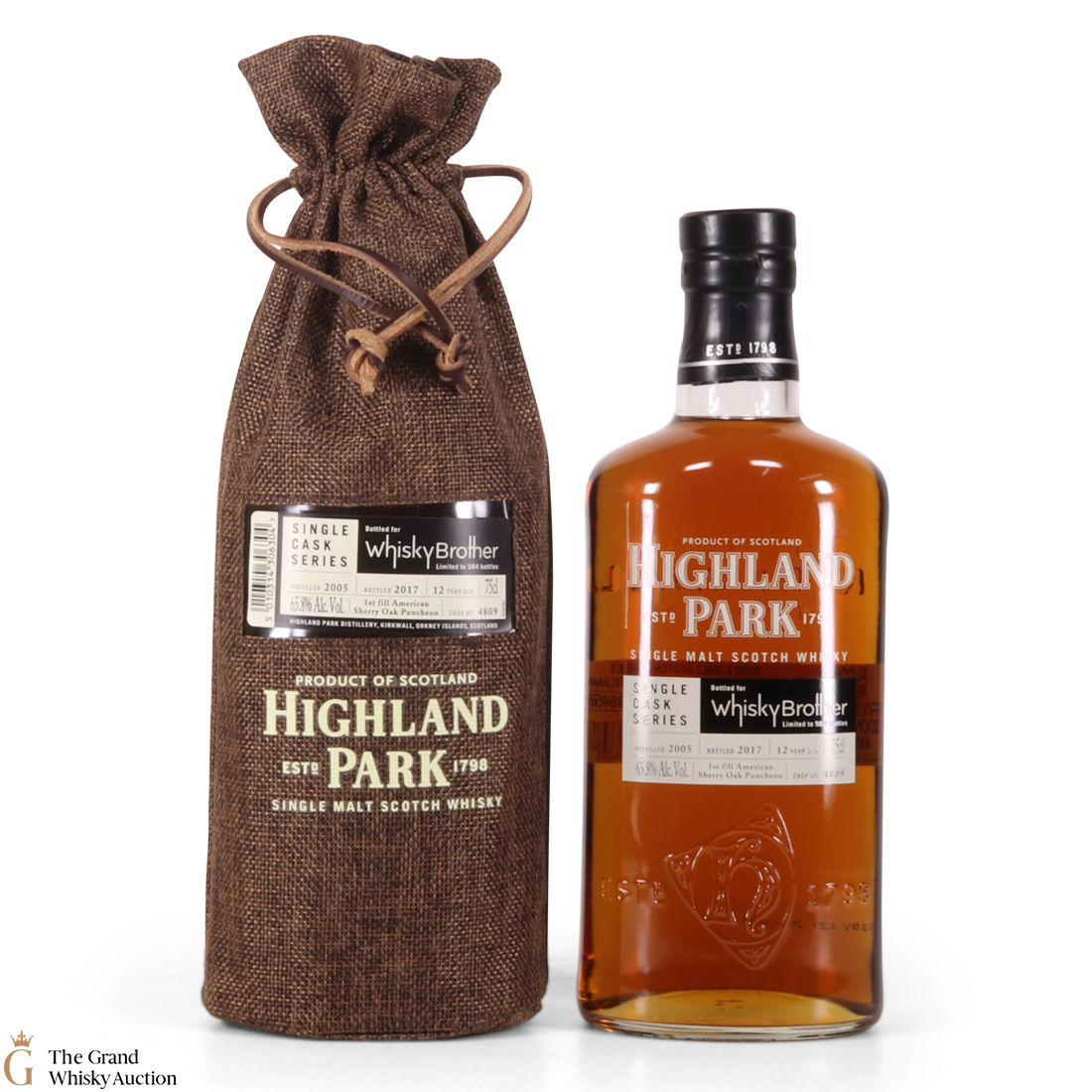 Highland Park - 12 Year Old - Single Cask #4809 - Whisky Brother