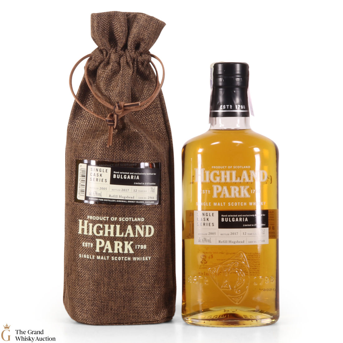 Highland Park - 12 Year Old - Single Cask #2966 - Bulgaria