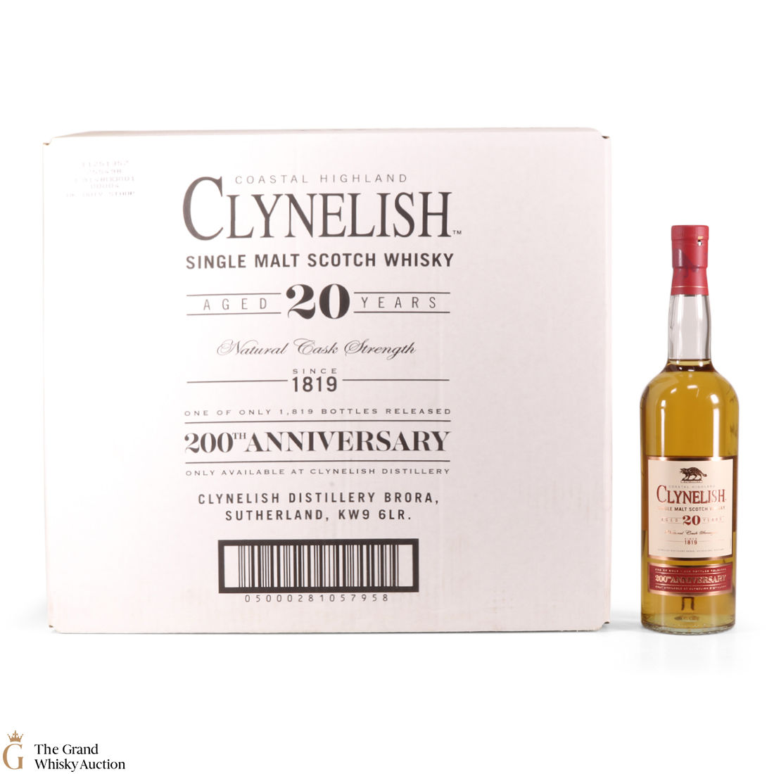 Clynelish - 20 Year Old - 200th Anniversary (Distillery Exclusive)  (6 x 70cl)