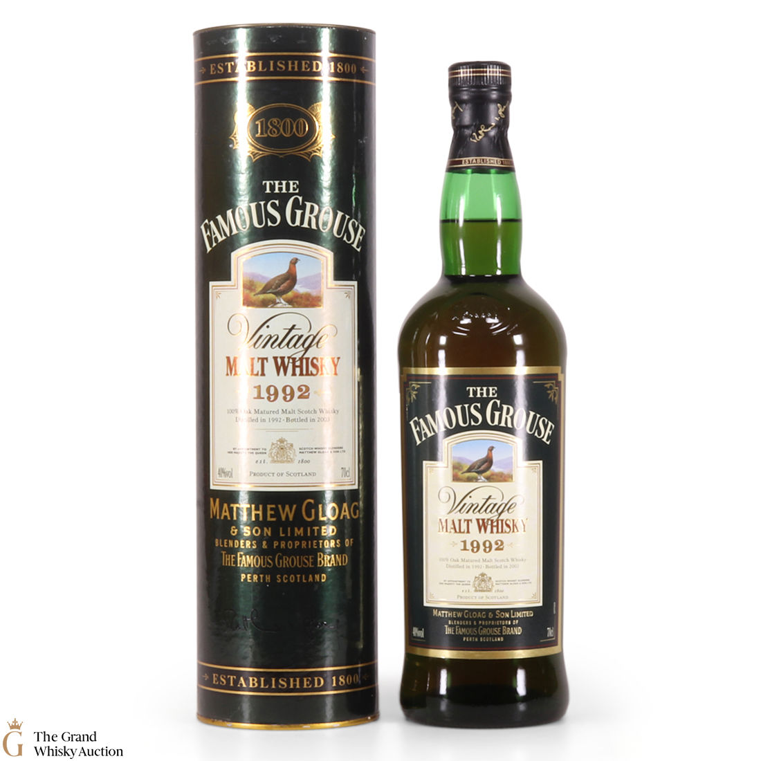 Famous Grouse - 1992 Vintage Matthew Gloag