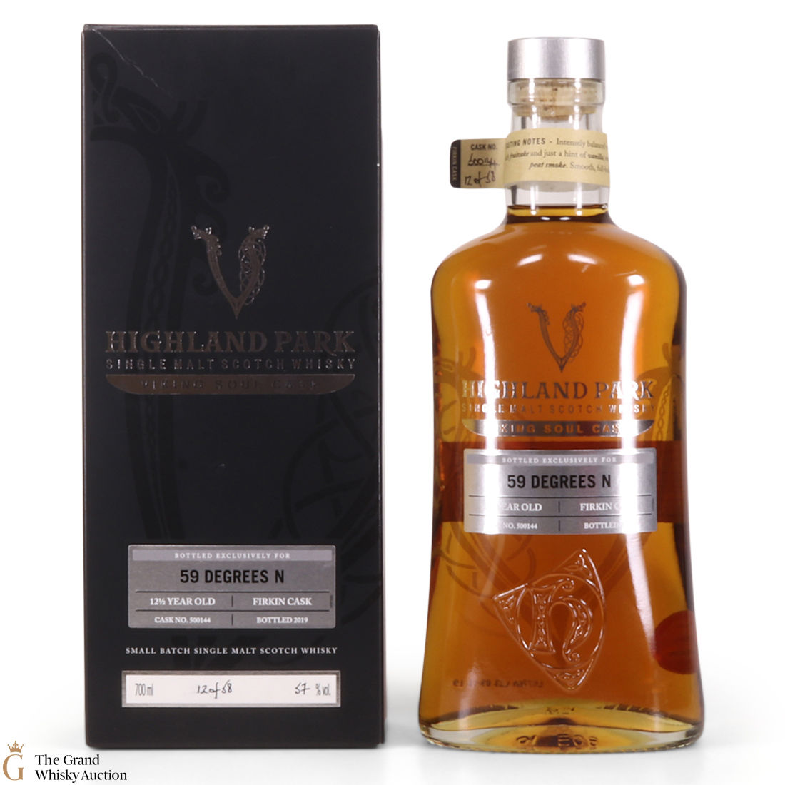 Highland Park - 12 Year Old - Viking Soul Cask #500144 - 59 Degrees N