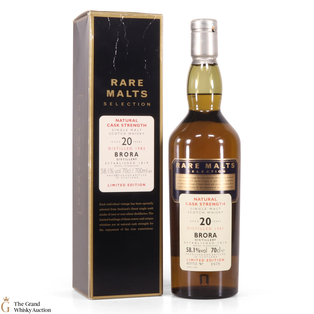 Brora - 20 Year Old - Rare Malts 58.1%