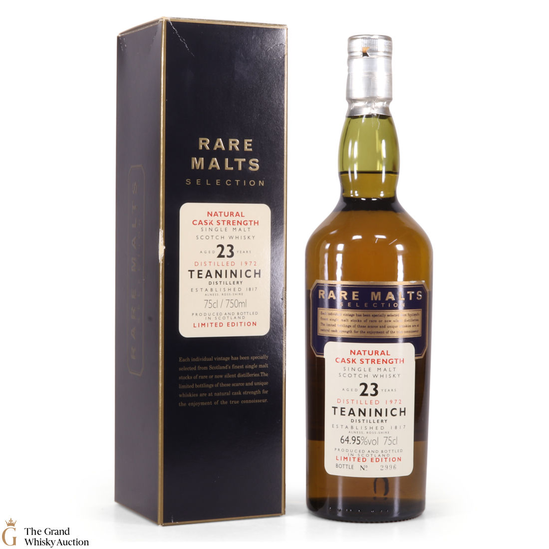 Teaninich - 23 Year Old 1972- Rare Malt