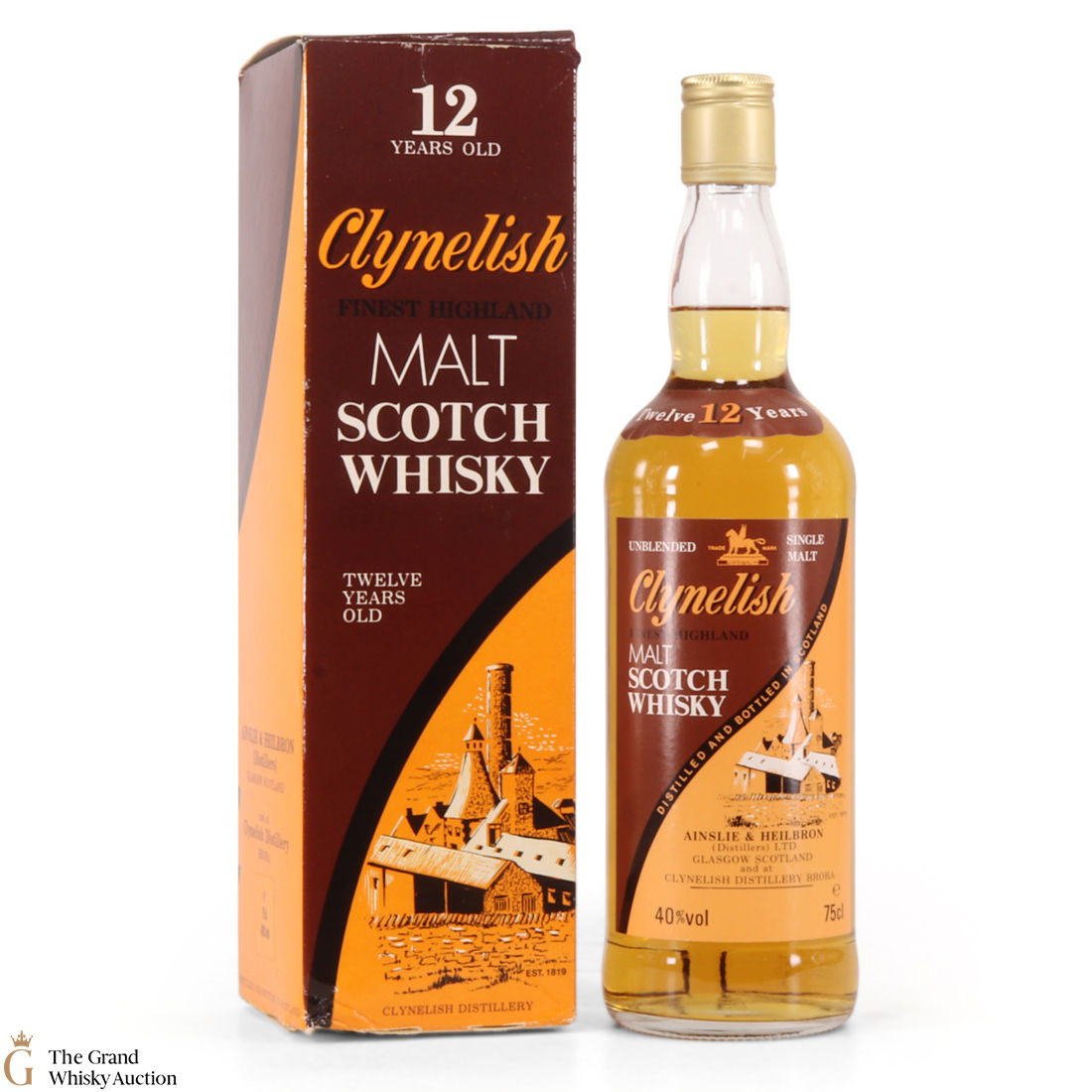 Clynelish - 12 Year Old Ainslie and Heilbron 1980s
