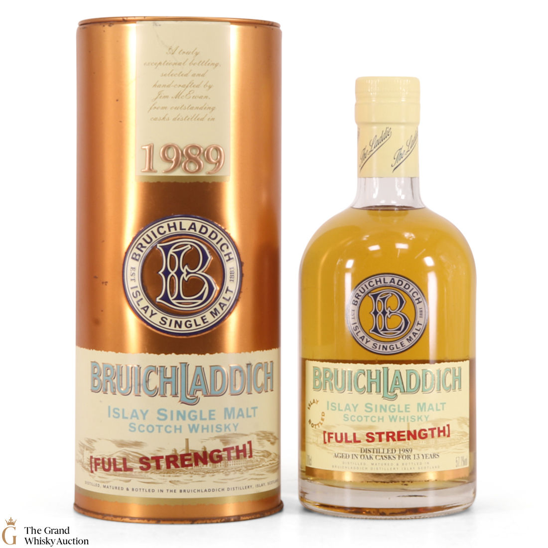 Bruichladdich - Full Strength 13 Year Old 1989