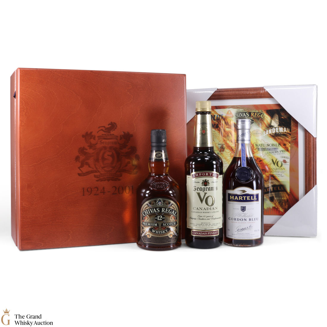 Seagram's 1924 - 2001 Commemorative Set (3 x 75cl)