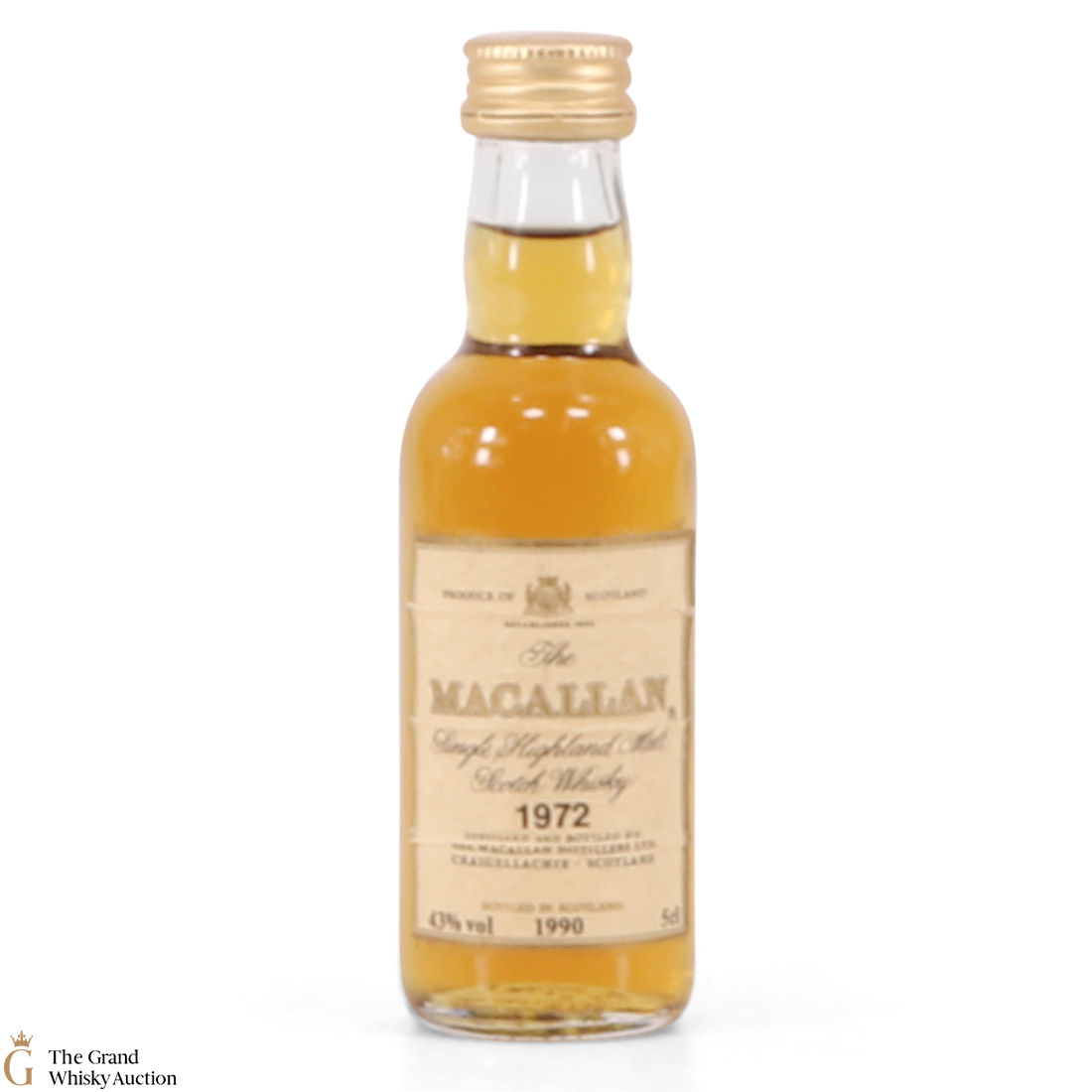 Macallan - 1972 18 Year Old Miniature 5cl