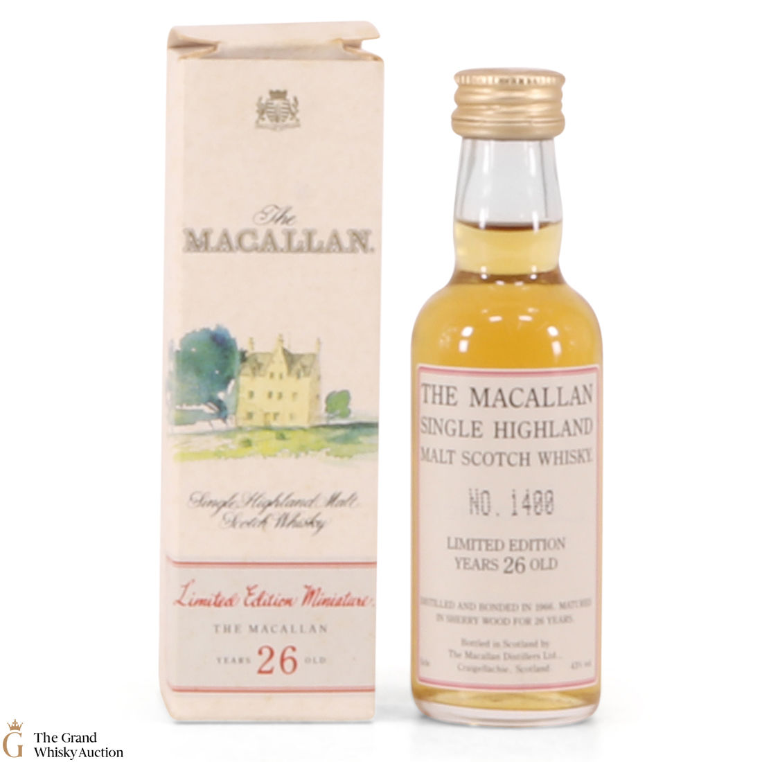 Macallan - 26 Year Old Miniature 5cl 1966