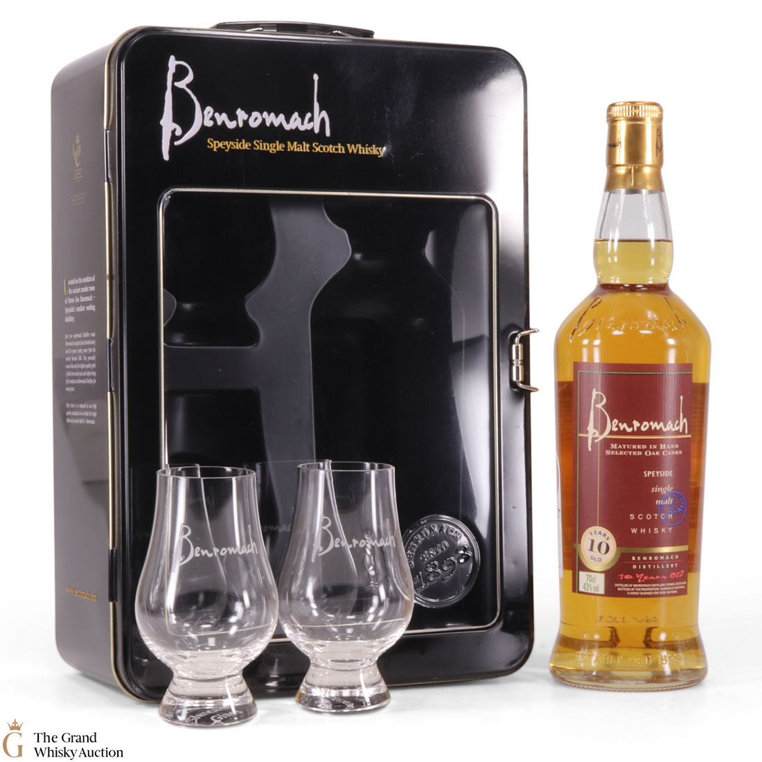 Benromach - 10 Year Old - With 2 Glasses