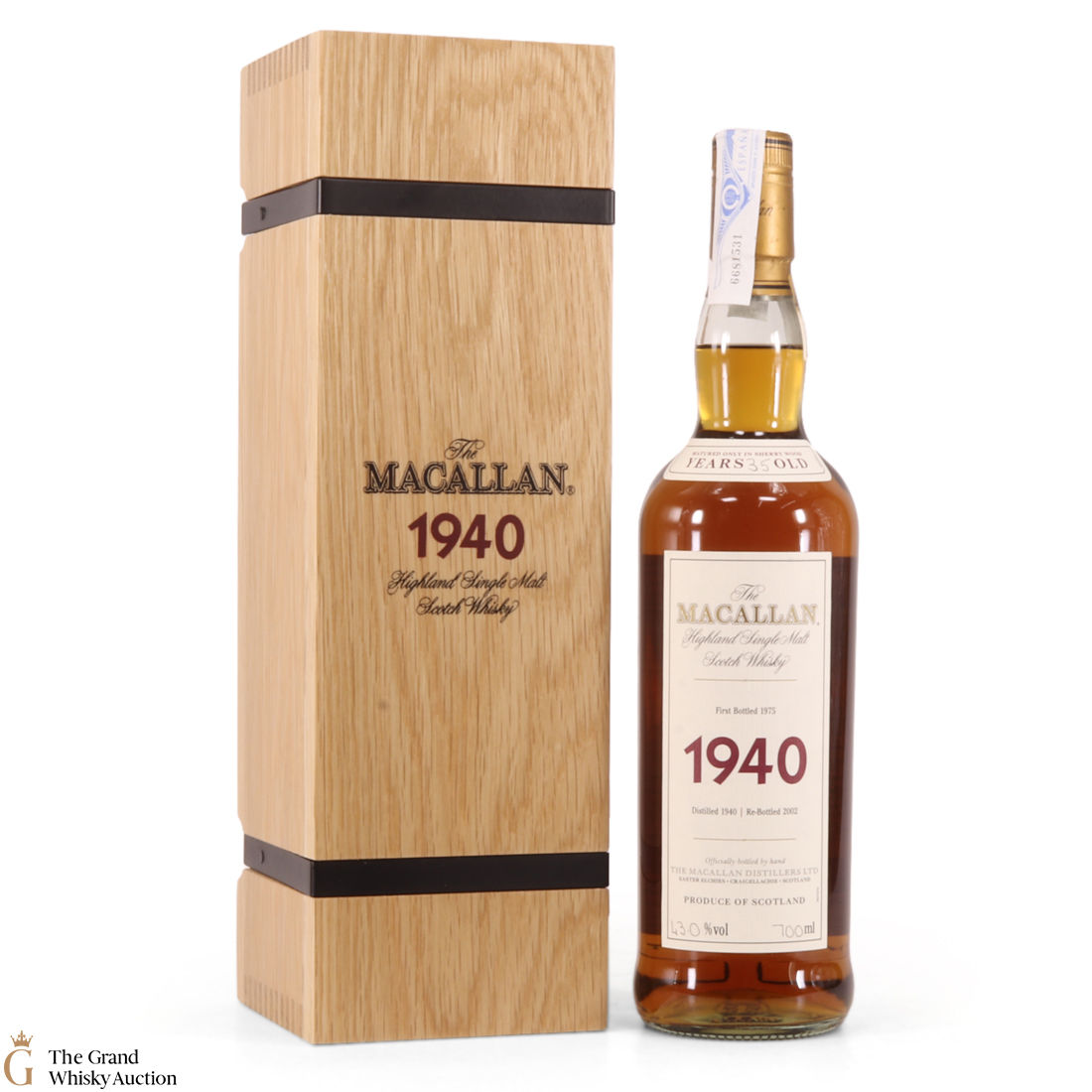 Macallan - 35 Year Old - 1940 Fine & Rare 