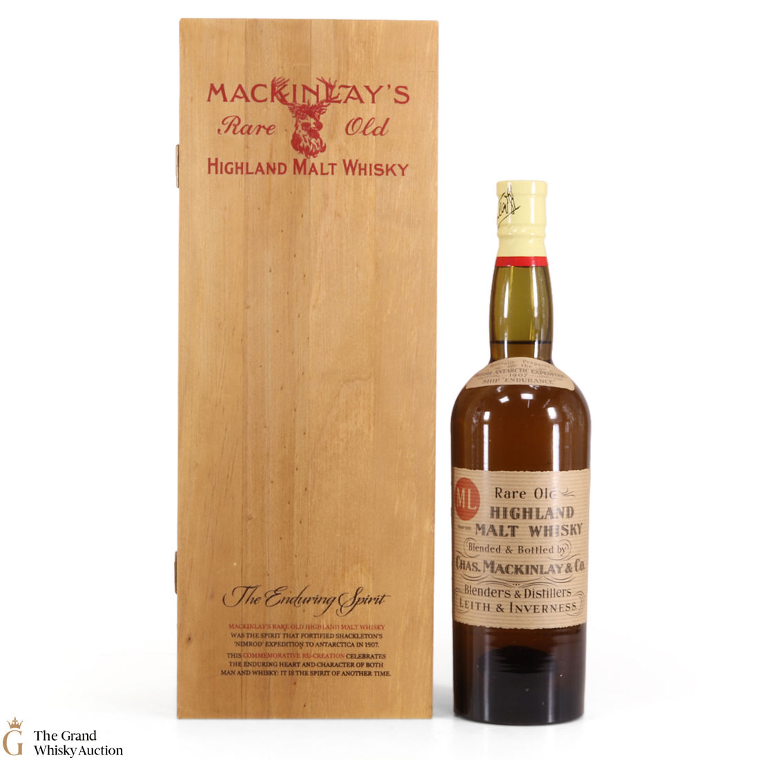 Mackinlay’s - Shackleton - Rare Old Highland Malt - Antarctic 