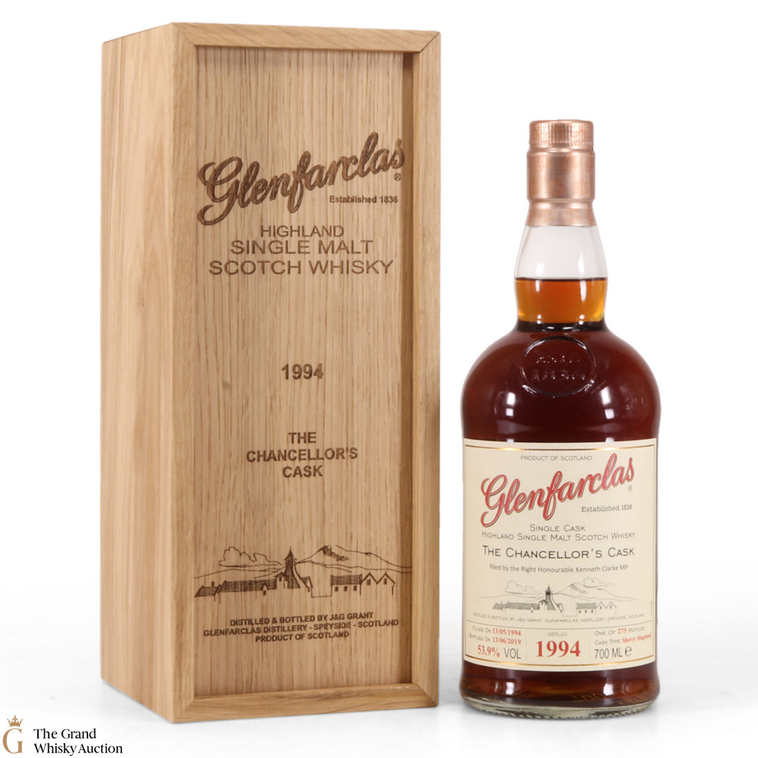 Glenfarclas - 1994 The Chancellor's Cask