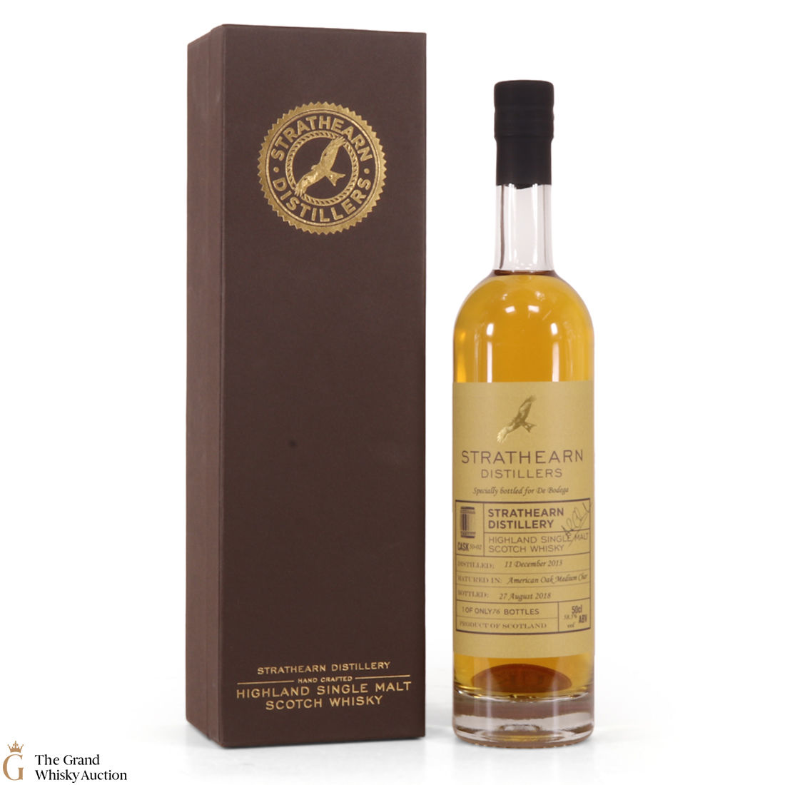 Strathearn - 2013 Single Cask 50-02 50cl - De Bodega