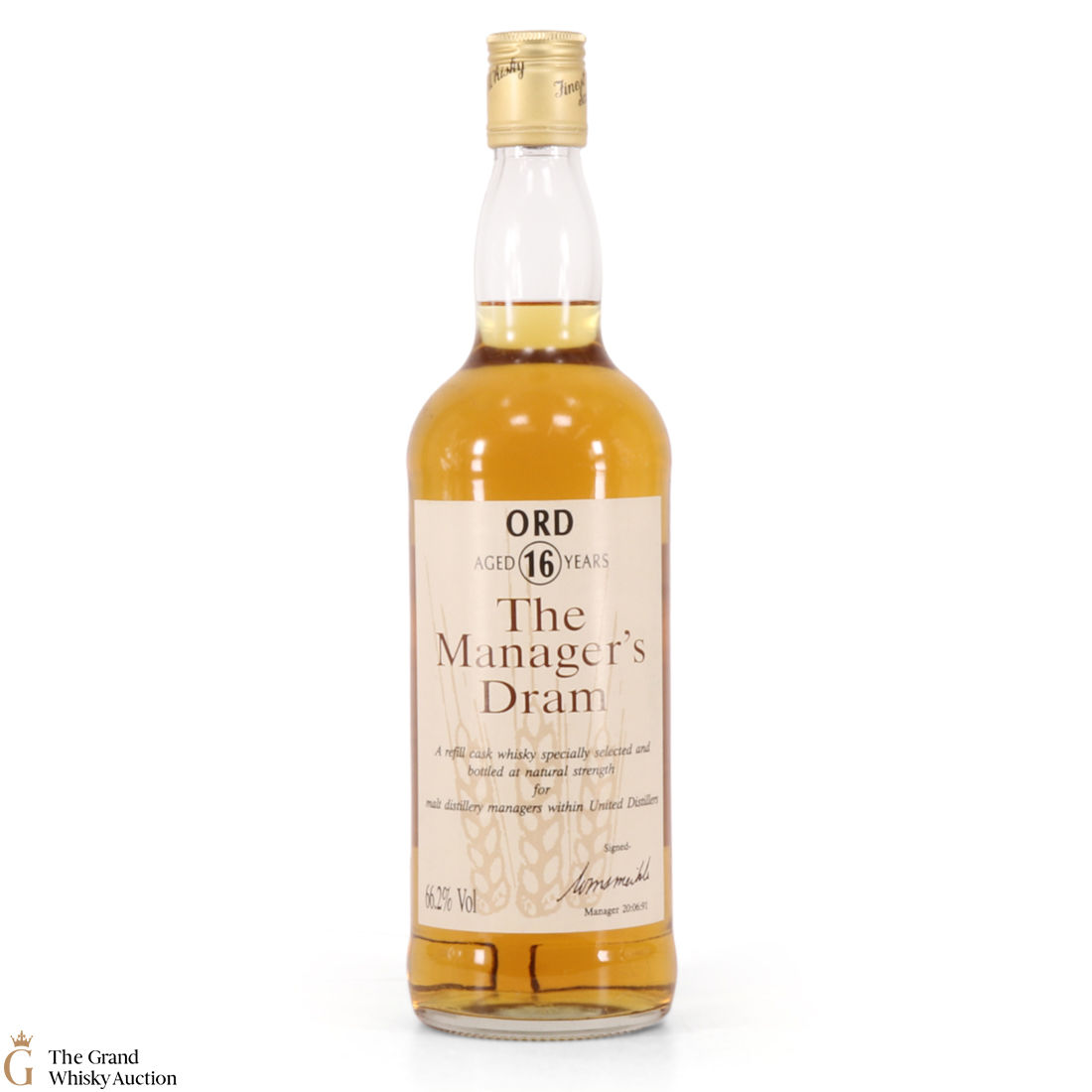 Glen Ord - 16 Year Old -Manager's Dram 1991