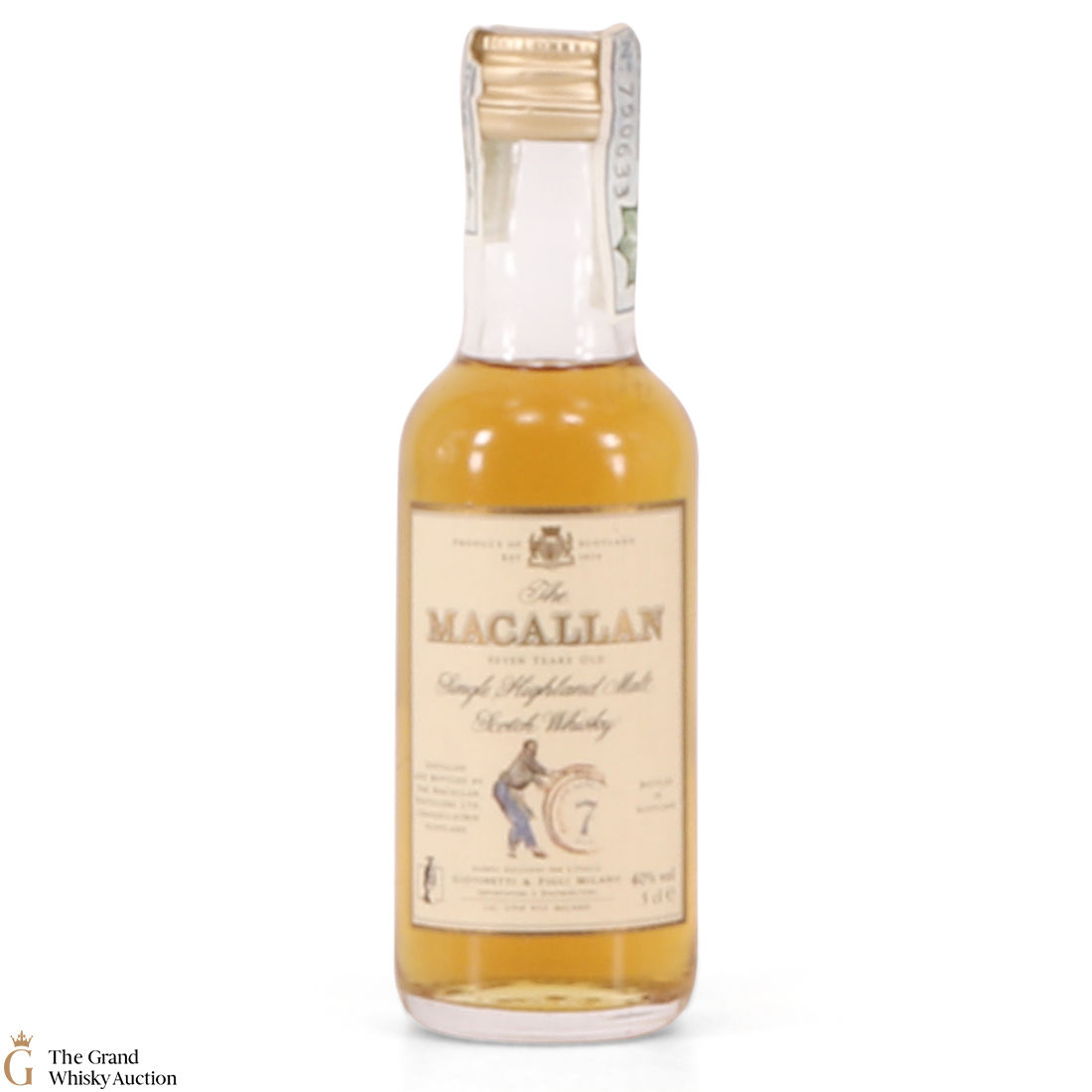 Macallan - 7 Year Old - Giovinetti Selection 1990s (5cl)