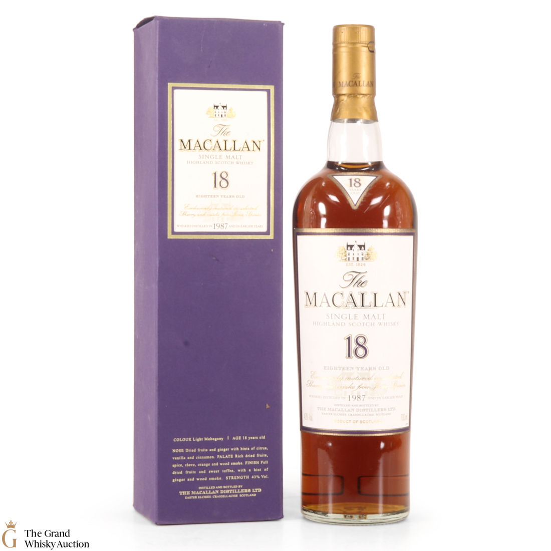 Macallan - 18 Year Old - 1987