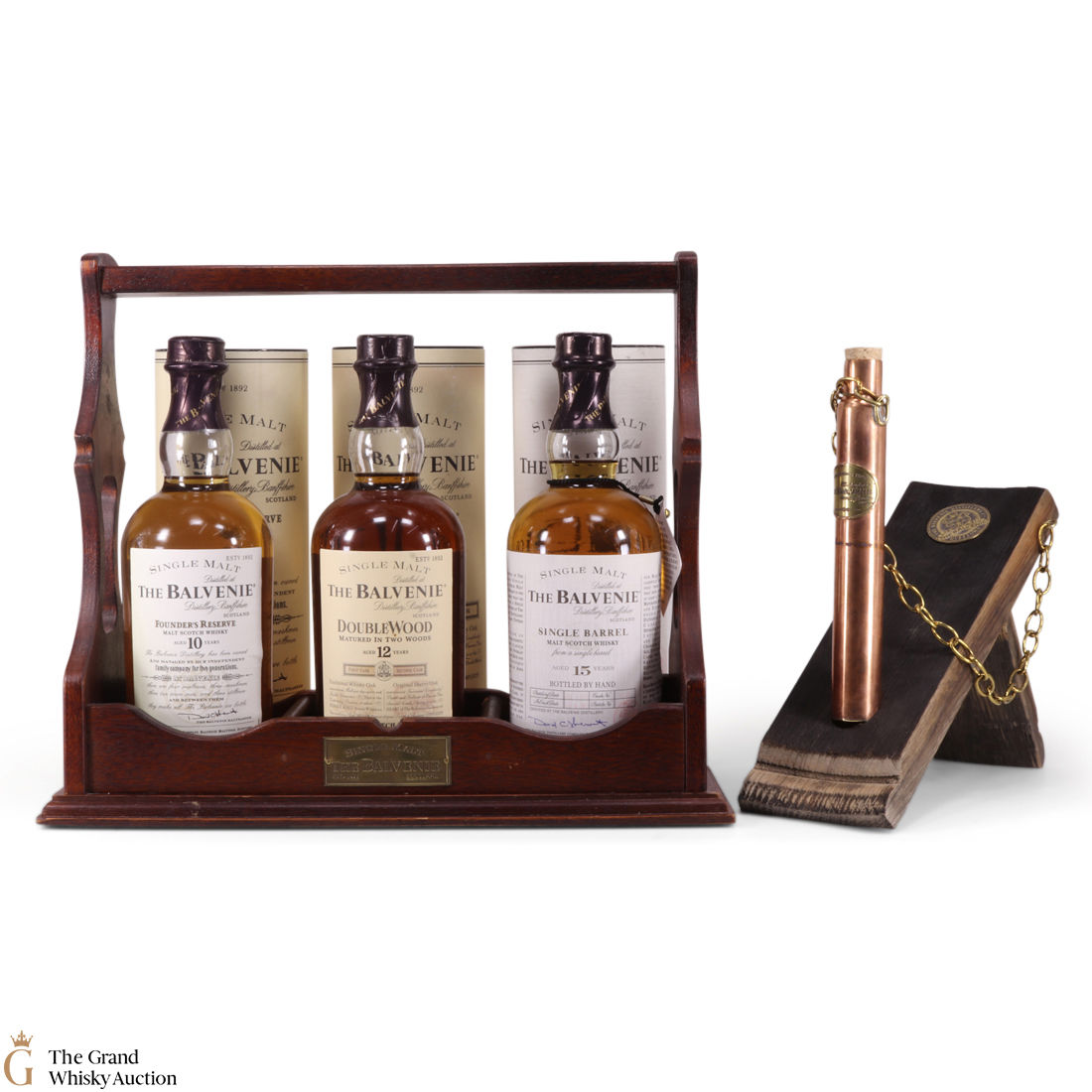 Balvenie - Tantalus 1990s (3 x 70cl) & Dipping Dog