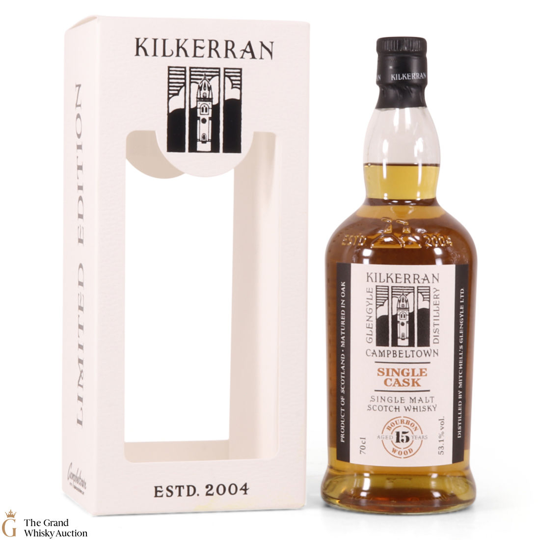 Kilkerran - 15 Year Old - Single Bourbon Cask - 15th Anniversary 2004