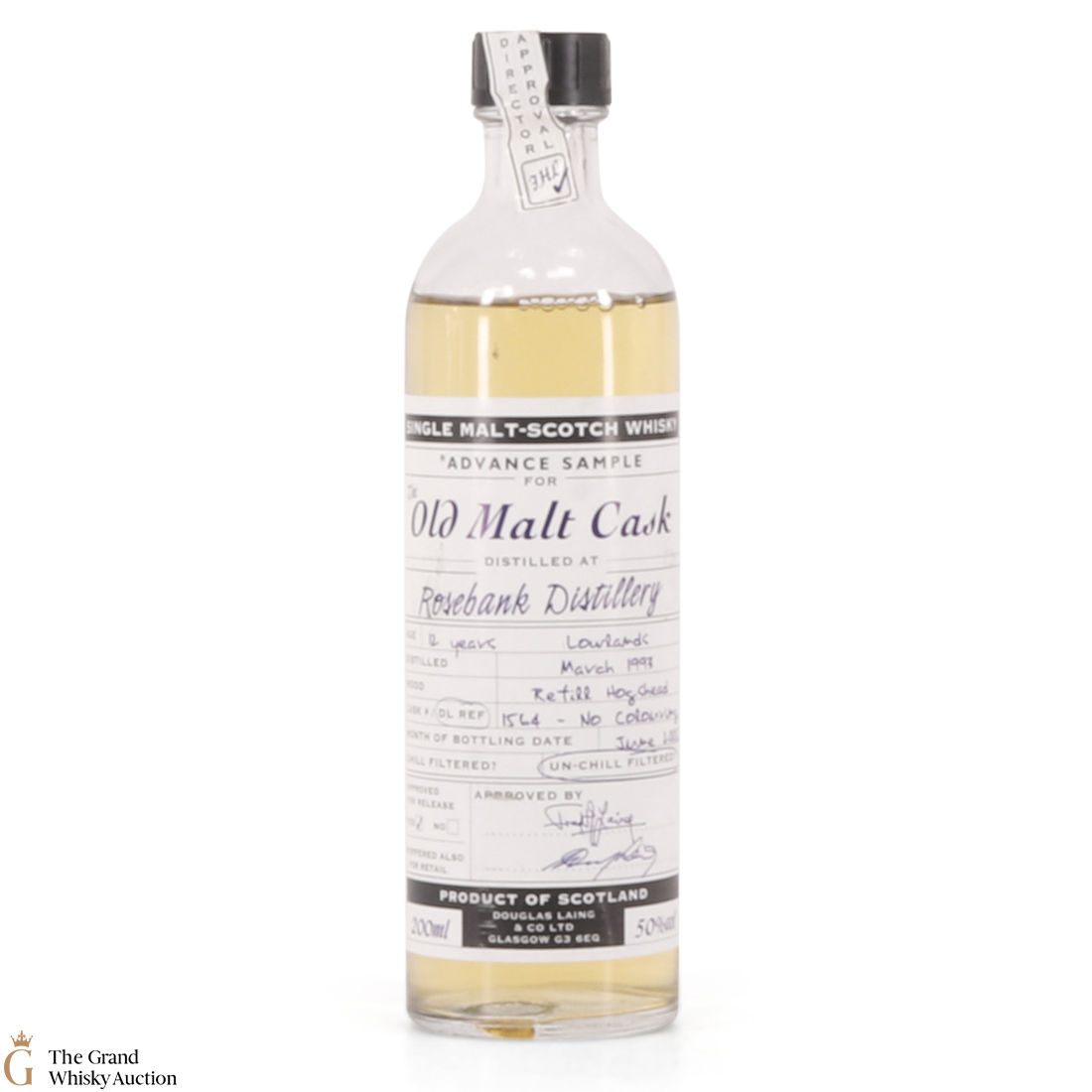 Glenlossie - 12 Year Old - Old Malt Cask Sample