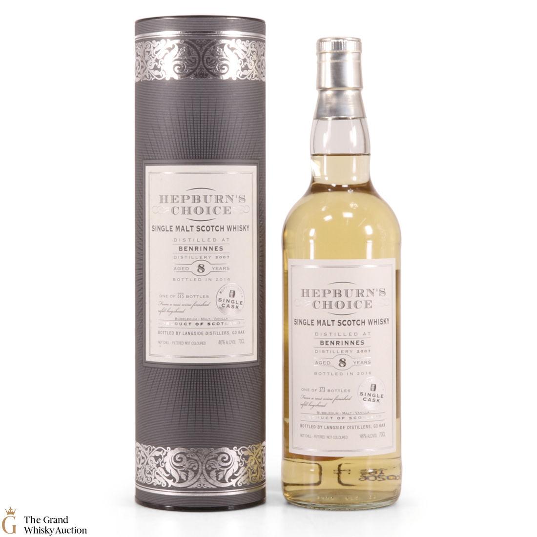 Benrinnes -  8 Year Old 2007- Hepburn's Choice (Langside Distillers)