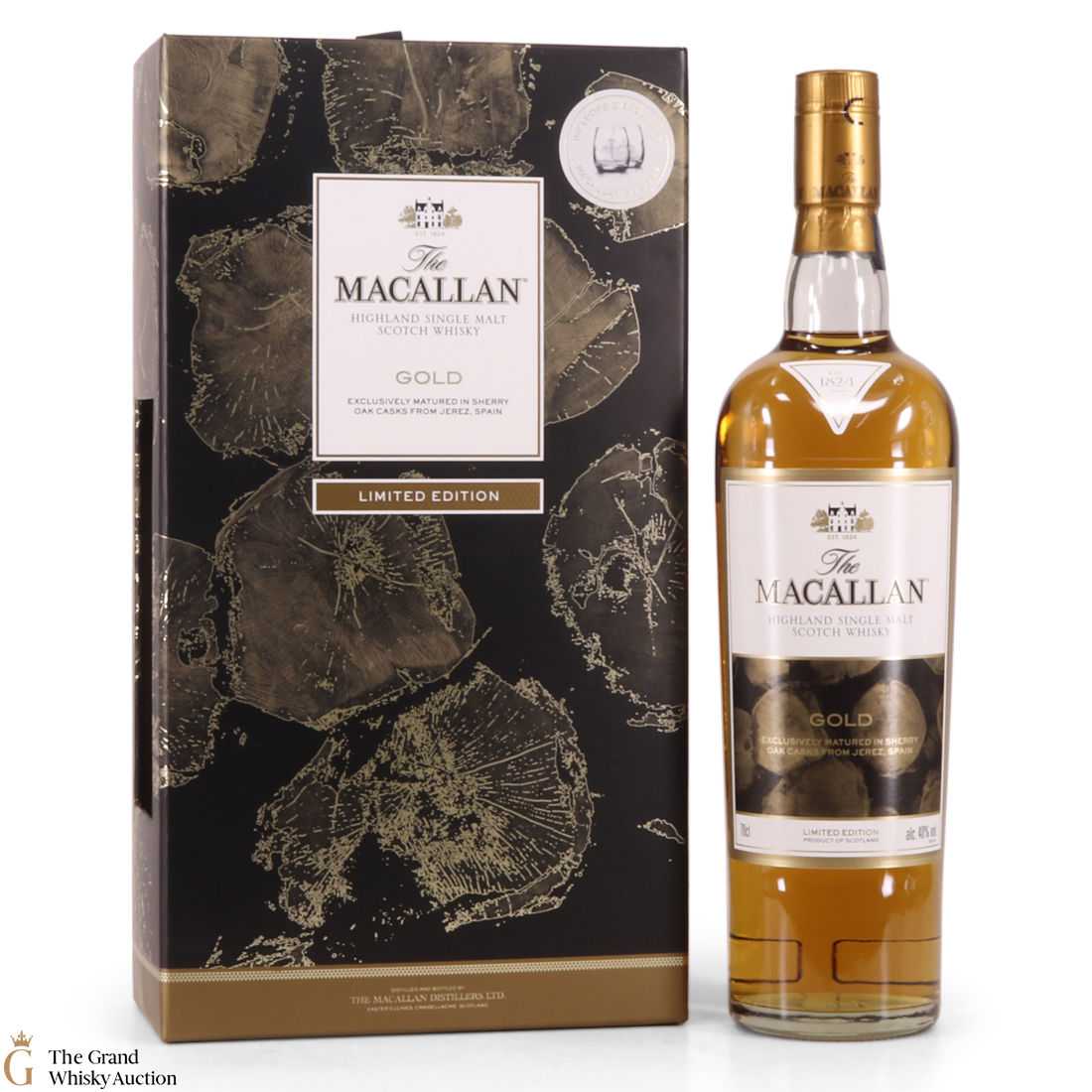 Macallan - Gold - Limited Edition with 2x Glasses