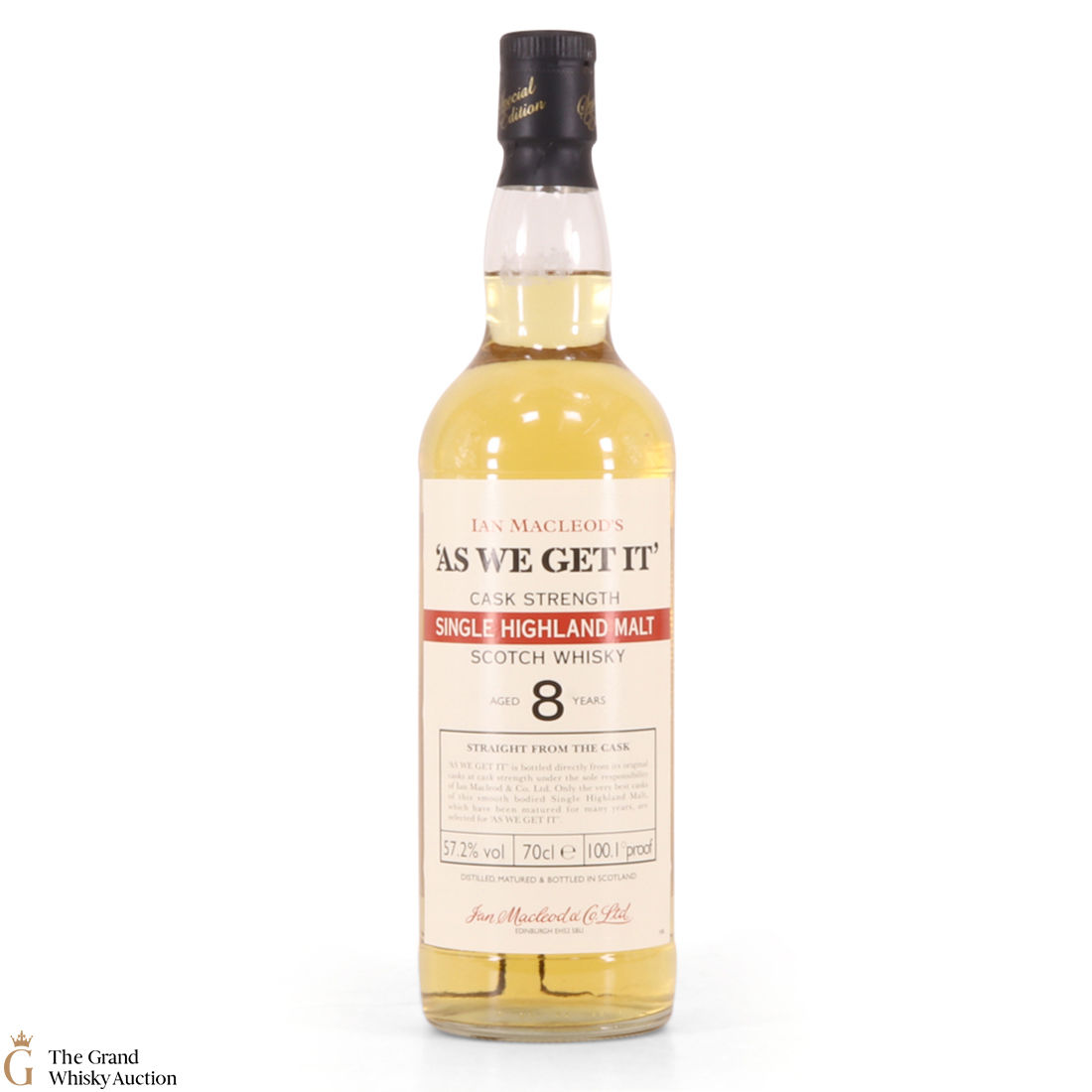 As We Get - 8 Year Old - Cask Strength
